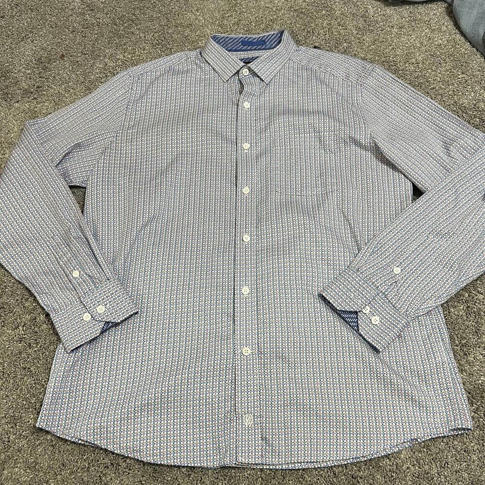 Johnson & Murphy Men's Button Down Shirt size Large